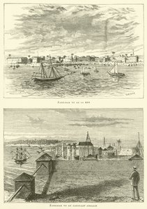 Zanzibar (gravering) av French School