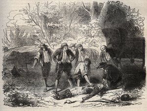 Lyon postpostaffære ) 1858-1867 - privat samling av French School