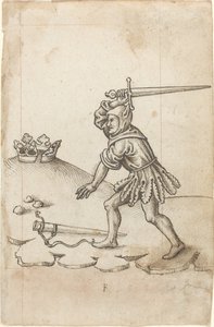 "Ikke knekk kronen" [fol. 43 recto] av French early 16th Century