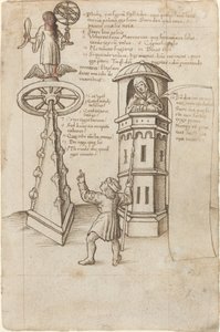 Statuen av muligheten, en forbipasserende og anger [fol. 8r]