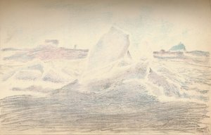 Is ved Fram, 4. juli 1894, 1897 av Fridtjof Nansen