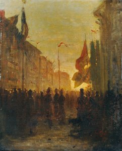 festlige flagg