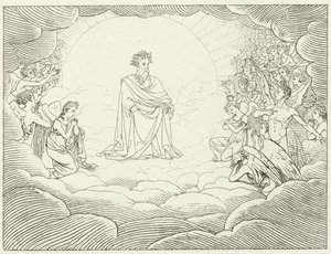 Illustrasjon for Goethes Faust av Friedrich August Moritz Retzsch