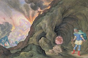 Orfeus i Hades, 1643 av Friedrich Brentel