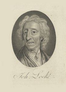 Portrett av legen og filosofen John Locke 1632-1704, ca 1770. av Friedrich Christian Gottlieb Geyser