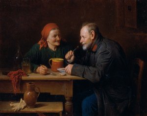 Middagsmåltidet av Friedrich Friedländer Ritter von Malheim
