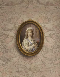 Portrett av en vestalsk jomfru av Friedrich Heinrich Fuger
