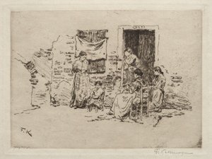 Chioggia. av Friedrich Kallmorgan