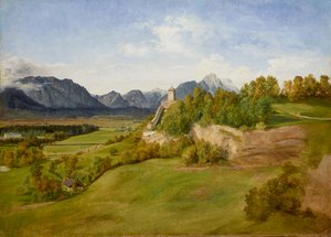 Mönchsberg i Salzburg med Josefsturm