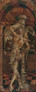 St. Sebastian (inne) og St. Sebastian (utenfor) av Friedrich Pacher