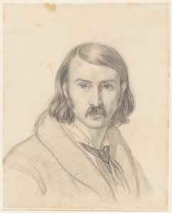Selvportrett, 1838. av Friedrich Preller