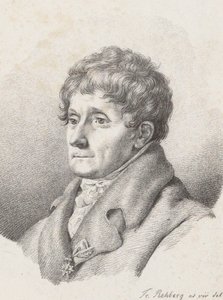 Portrett av komponisten Antonio Salieri 1750-1825, 1821. av Friedrich Rehberg