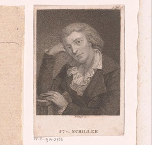 Portrett av Friedrich von Schiller