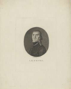 General François-Joseph Lefebvre 1755-1820, 1800. av Friedrich Wilhelm Nettling