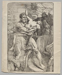 Bortføringen av Proserpina av Pluto (andre versjon) av Friedrich Wilhelm Reuter