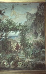 Odysseus ved svinegjeteren Eumaeus, Scener fra Odysseen