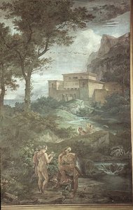 Odysseus på øya Circe, Scener fra Odysseen