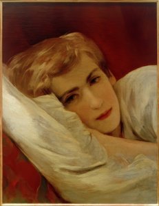 Friedrich (Fritz) Amerling på sykesengen