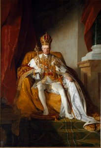 Portrett av keiser Franz II av Østerrike iført de keiserlige kapper