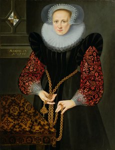 Portrett av Aefge Gijbland, sytten år gammel, 1598