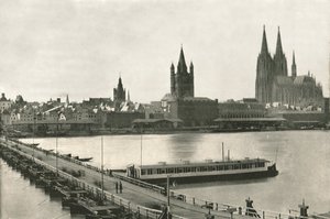 Köln, Tyskland, 1895.