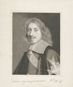 Portrett av kansler Michel Le Tellier av Frits Ohrloff (signed by artist)