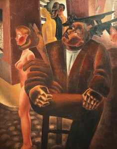 dagdrømming; Le Reve Eveille - Dream at Wake, ca. 1926-27 (olje på lerret)