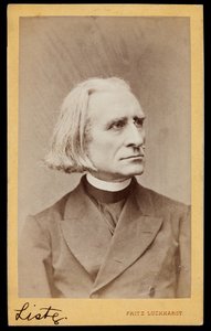 Portrett av Franz Liszt
