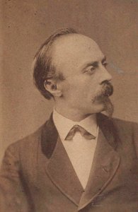 Portrett av komponisten Hans von Bülow 1830-1894, ca. 1875.
