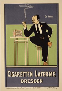 Reproduksjon av en plakat som reklamerer for 