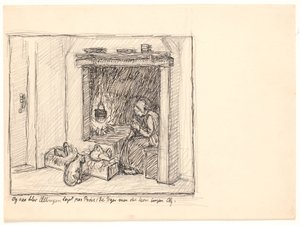 Og så ble andungen satt på prøve... av Fritz Syberg