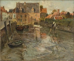Lite vann av Frits Thaulow