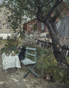 Sommerdag i hagen