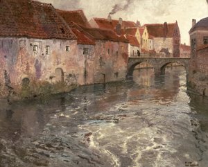 Broen i Antwerpen (eller Oudenard), 1902