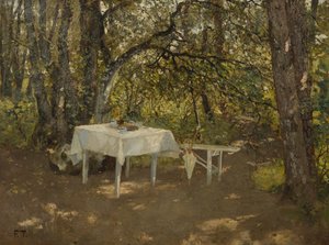 Uten tittel, ca. 1880 (maleri) av Fritz Thaulow