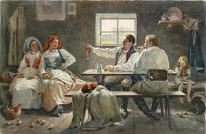 Forføreren, 1903 av Fyodor Fyodorovich Buchholz