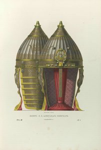 Hjelm til Alexander Nevsky, 1840-tallet