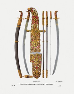 Sabelen til storprins Vladimir II Monomakh av Kiev, 1840-årene