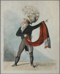 Fyodor Fyodorovich Kokoshkin (1773-1838) av Sotnikov, Fyodor Grigoryevich (aktiv tidlig på 1800-tallet). Akvarell på papir, første kvartal av 1800-tallet, State Museum of A.S. Pushkin, Moskva av Fyodor Grigoryevich Sotnikov