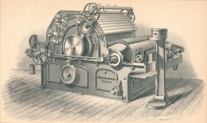 Self Stripping Carding Engine, av Dobson og Barlow Bolton