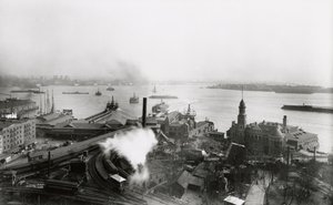 Sør fergeterminal, 1905 av G.P. Hall und Sohn