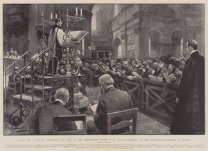 En faste for en festival, kroningsdagen, 26. juni, forbønnsgudstjenesten i St. Pauls katedral for kong Edwards gjenopprettelse til helse av G.S. Amato