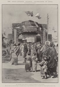 Den anglo-japanske alliansen, feiringer i Japan av G.S. Amato