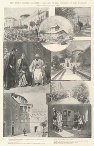 Pavens sommerkvarter, Leo XIII i Vatikanets hager