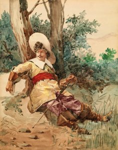 Hvilende musketer, n.d. av G. Camfri
