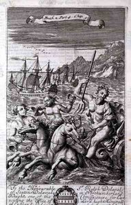 Neptun in his Chariot, illustrasjon fra bok 2, del 4, kapittel 5 av 
