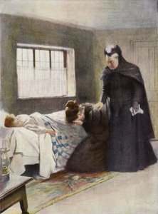 Karakter til dronning Victoria: Sympathy (farge litho)