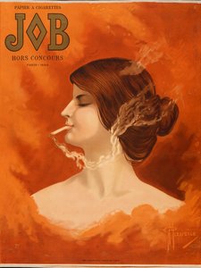 JOB Sigarettpapir — Hors Competition Paris 1889, ca. 1905 (litografi) av G. Maurice
