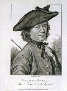 Hannah Snell, den kvinnelige soldaten, utgitt av R.S. Kirby, 1804 av G. Scott