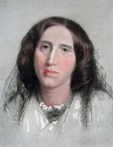 George Eliot , engelsk forfatter, 1800-tallet av G Sidney Hunt